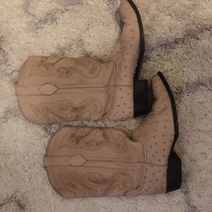 Los Altos Ostrich Skin Cowboy Boots